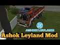 Ashok Leyland Indian Truck Mod For Bus Simulator Indonesia || BUSSID V3.3.2
