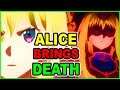 OP Alice Unleashes Nuke! Bercouli Attacks | SAO Alicization War of Underworld Episode 7