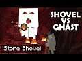 GHAST vs SHOVEL | In the Nether w/ Nothing (Part 17) Minecraft SPLITSCREEN 2Player Nintendo Switch