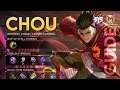 Top Global Chou Ranking 1 (AnoSutsujin.) Gameplay hero Chou mobile legend