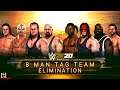 WWE 2K20 8 Man Tag Team Elimination Match Gameplay