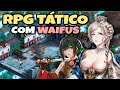 RPG Tático por Turno com Belas WAIFUS! [Banner of the Maid] || Gameplay em Português PT-BR