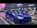 NFS Heat - BMW M5 '18 sound and drive #Shorts