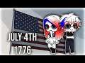 4th of July || Countryhumans USA (Timelapse)