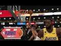 NBA 2020 Virtual Playoffs - Lakers vs Clippers Western Conference Finals Game 5  LAL vs LAC (NBA 2K)