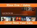 Lunar New Year Sale Xbox One / Ubisoft Uplay and a Steam announcement.