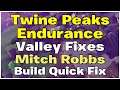 Twine Peaks Endurance Valley Fixes for Mitch Robbs Build
