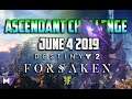 Ascendant Challenge Solo Guide June 4 2019 | Destiny 2 Forsaken | Taken Eggs & Lore Locations