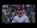 MLB the show 20 franchise mode - Cincinnati Reds vs Chicago Cubs - (PS4 HD) [1080p60FPS]