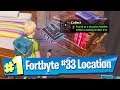 Fortnite Fortbyte #33 Location - Found at a location hidden within Loading Screen #10
