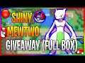 🔴 LIVE Shiny Mewtwo + Master Ball Giveaway #2 (Full Box) | Pokémon Sword & Shield