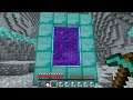 Minecraft UHC but you can make PORTALS from any block...
