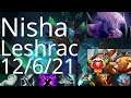 Nisha Leshrac, Yapz0r Earthshaker vs Puck, Broodmother, Faceless Void - dota2
