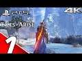 TALES OF ARISE PS5 Gameplay Walkthrough Part 1 - Prologue (Full Game) 4K 60FPS (No Commentary)