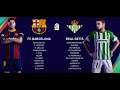 PES 2021 ML 20-21 La Liga Barcelona vs Real Betis Match 15