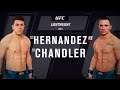UFC 4  WaR Is WaR Ep.1 Hernandez Vs Chandler