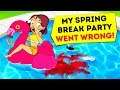 MY SPRING BREAK PARTY WENT WRONG! HORROR STORY ANIMATED! (SPRING BREAK HORROR STORIES)