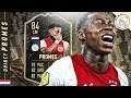 BEST PLAYER ON FUT?! 84 QUINCY PROMES REVIEW!! FIFA 20 Ultimate Team