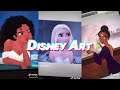 Tik Tok - Viral Disney Princess Art to Watch at School