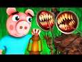 Piggy vs Siren Head (Roblox Peppa Pig Horror 3D Animation Parody Challenge)