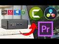 Melhor Mini PC para Editar VIDEOS T-Bao Mn25 | Adobe Premiere, DaVinci Resolve, Camtasia 9
