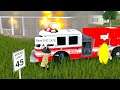 SAVING People In A House FIRE Roblox Firefighter Service Roleplay