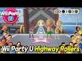 Wii Party U - Highway Rollers (Master com) Elsa vs Jeff vs Maximilian vs Joost | AlexGamingTV
