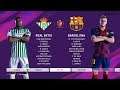 Efootball Pes 2020 Master League Real Betis vs Barcelona Copa Del Rey Final | wudan