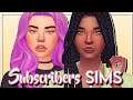 The Sims 4 | MAKING OVER MY SUBSCRIBERS SIMS #5! ⭐️ | CAS & Lookbook + CC Links
