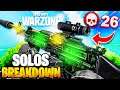 Breakdown of my 26 kill SOLO Win in Warzone