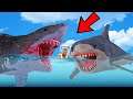 SHINCHAN & FRANKLIN BECAME SHARK MONSTER | FEED AND GROW FISH SHARK GAME Aman x gta 5 (GTA 5 MODS)