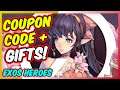 New Event Coupon Code + Free Nation Recruit Tickets! Exos Heroes