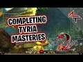 Tyria masteries - Guild Wars 2 | Hidden garden, Tequatl, Demolisher, skritt queen, karka and chimken