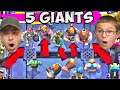 5 GIANTS vs 5 GIANTS!!! What is HAPPENING! HAS CR gone NUTS?!