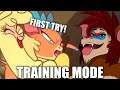 Them's Fightin' Herds: Training Mode With Paprika, First Try!