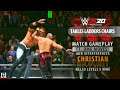 WWE 2K20 Christian vs Ricochet - TLC Tables Ladders Chairs Match Gameplay