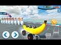 Mega Ramp Car Racing Stunts - Superheroes Race On Banana Car #2 - Android Gameplay