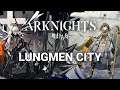 Arknights - Trying Executor and Magallan in Lungmen City. It ain't much but it's honest work