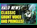 Classic Grunt Voice Returns in Halo Infinite! Halo TV Show Warthog and Moa Burger Pringles!