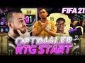 FIFA 21: Der OPTIMALE RTG START | TIPPS und TRICKS für den RTG START in FUT 21