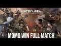 hunters arena legends - full match Momo win