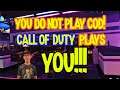 You are not playing call of Duty| Call of Duty Cold War is playing YOU!!