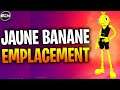 EMPLACEMENT JAUNE BANANE BOCAUX DE COULEUR FORTNITE, EMPLACEMENT BOCAUX DE COULEUR FORTNITE