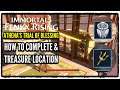 Immortals Fenyx Rising Athena's Trial of Blessing Guide & Treasure Chest Location (A New God DLC)