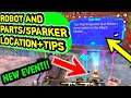 "NEW" EVENT ROBOT/DRUMMER PARTS/SPARKER LOCATION AND TIPS PROVIDED | COD MOBILE BATTLE ROYALE