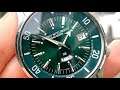[Đẹp Lạ] Orient King Diver Day Date Green 42mm RA-AA0D03E | ICS Authentic