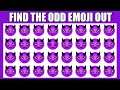 HOW GOOD ARE YOUR EYES #140 l Find The Odd Emoji Out l Emoji Puzzle Quiz