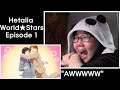 Newbie Jun Reacts | Hetalia World★Stars (Episode 1)