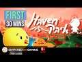 Haven Park [Switch] - First 30 mins of this lite Animal Crossing indie!
