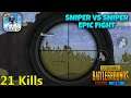 Sniper vs Sniper, Epic Fight | PUBG Mobile Lite Solo Squad Gameplay